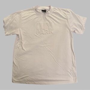 IVY PARK Women’s Embossed Logo White Tee Size Small